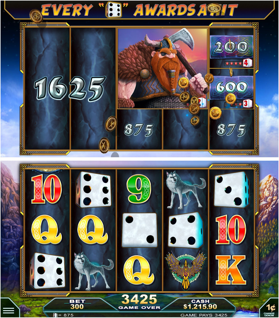 Slot Machine Dice Game